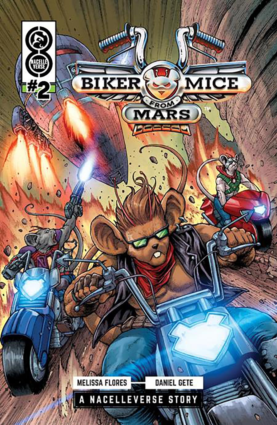 Biker Mice From Mars Vol 3 #2 Cover D Incentive Daniel Gete Color Variant Cover