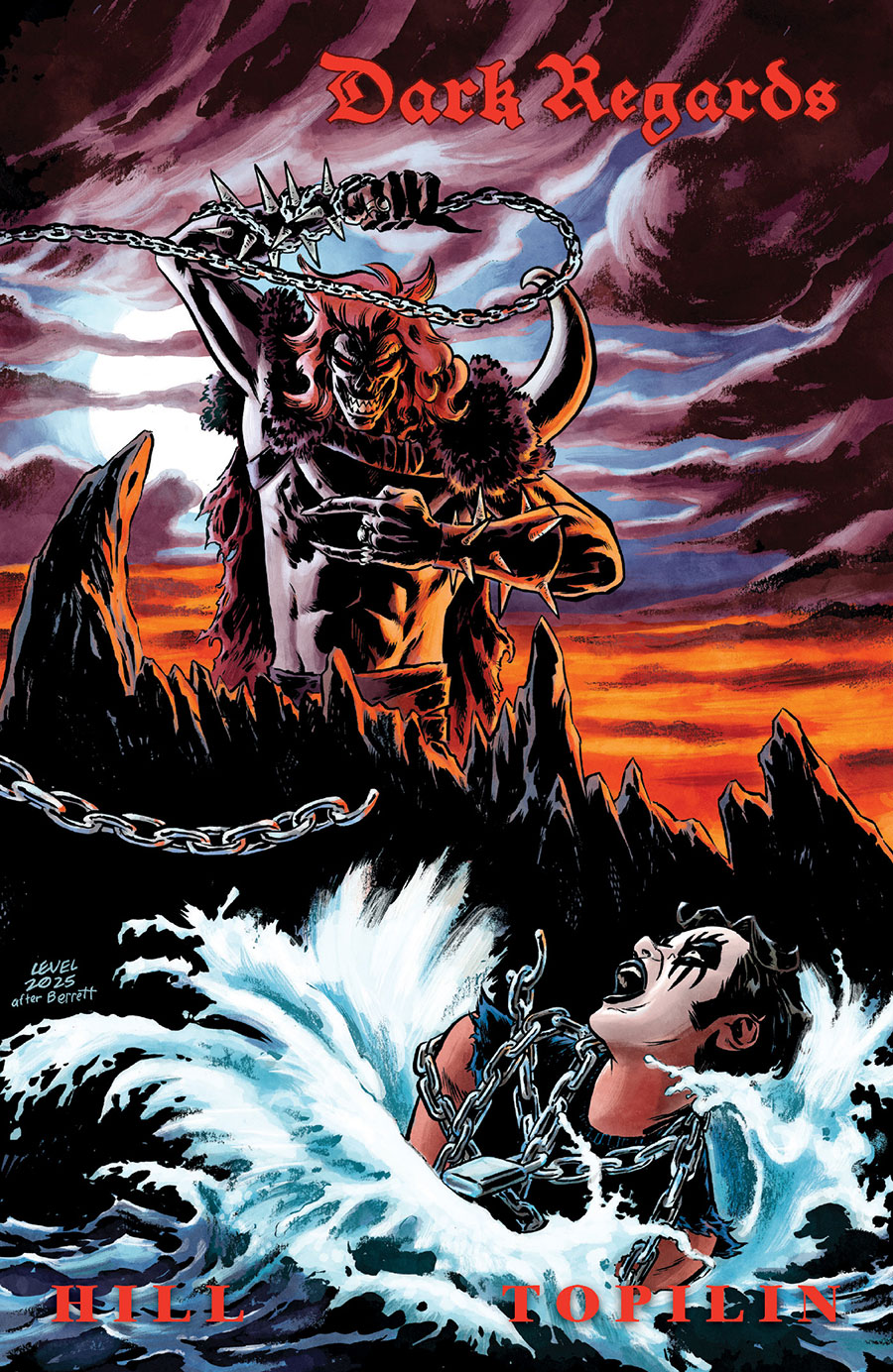 Dark Regards #3 Cover D Incentive Brian Level Album Cover Variant Cover