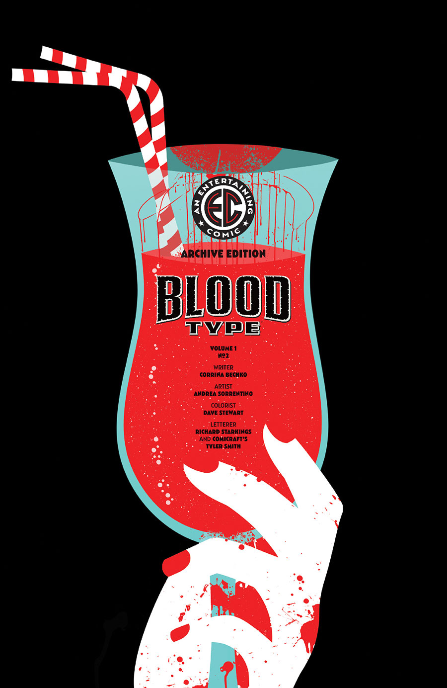 Blood Type #2 Cover E Incentive Patricia Martin EC Archive Edition Variant Cover (EC Comics)