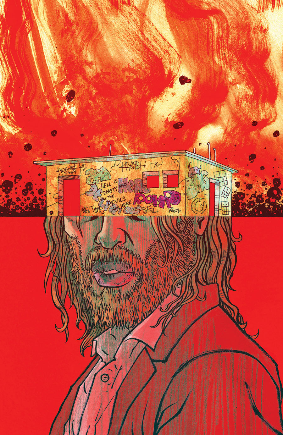Plague House #4 Cover C Incentive Dave Chisholm Virgin Cover