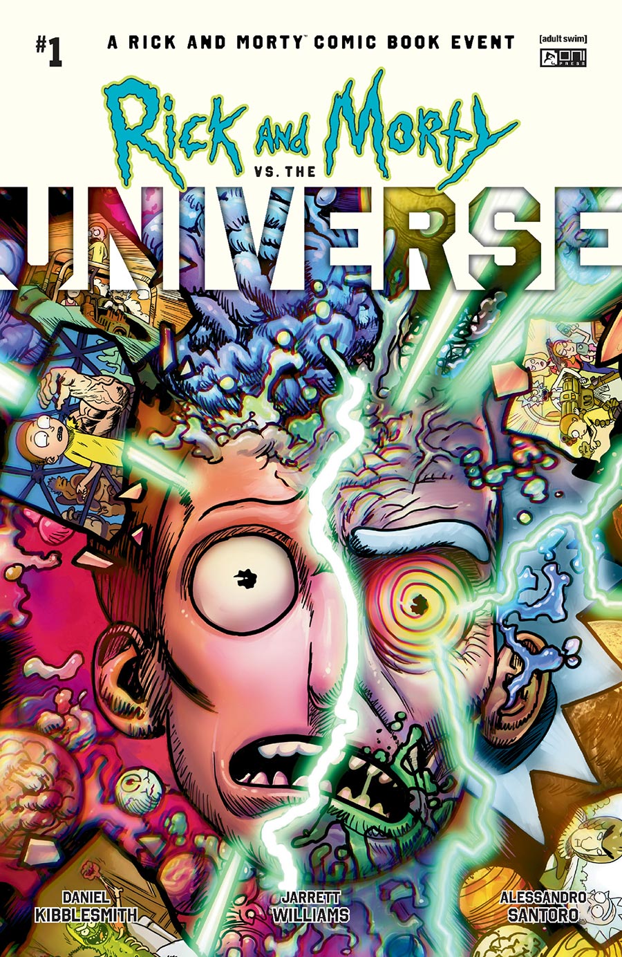 Rick And Morty vs The Universe #1 Cover B Variant Juan Gedeon Cover
