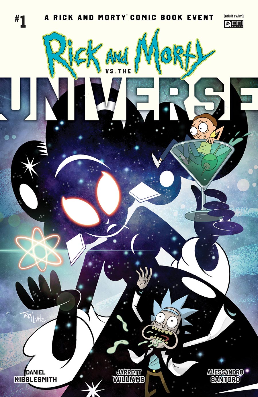 Rick And Morty vs The Universe #1 Cover C Variant Troy Little Cover