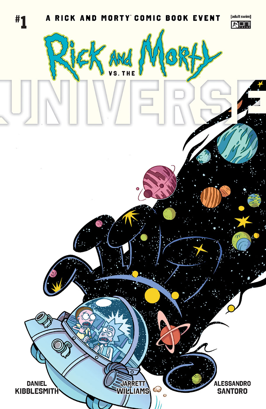 Rick And Morty vs The Universe #1 Cover G Incentive Jarrett Williams Prime Variant Cover