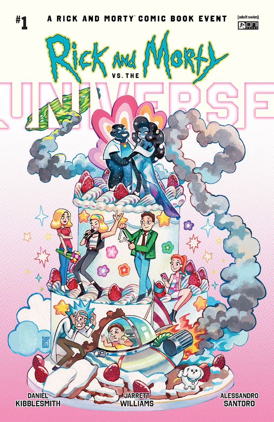 Rick And Morty vs The Universe #1 Cover H Incentive Rian Gonzales Wedding Variant Cover