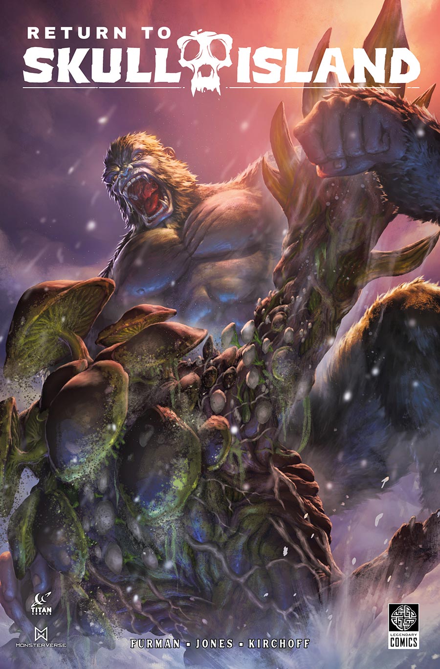 Return To Skull Island #2 Cover A Regular The Knott Cover