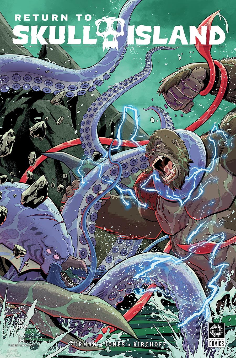 Return To Skull Island #2 Cover B Variant Christopher Jones Cover
