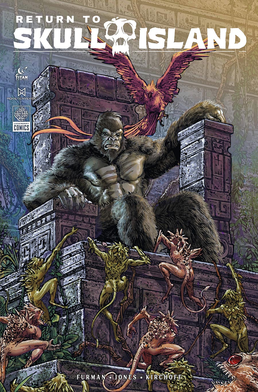Return To Skull Island #2 Cover C Variant Diego Yapur Cover