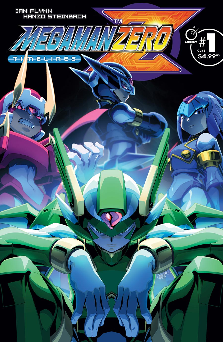Mega Man Zero Timelines #1 (One Shot) Cover B Variant Jeffrey Chamba Cruz Cover