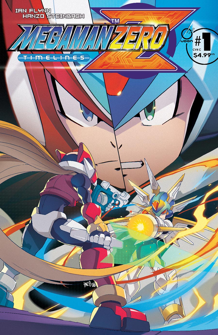 Mega Man Zero Timelines #1 (One Shot) Cover C Incentive Hanzo Steinbach Variant Cover