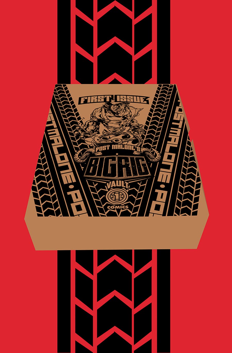 Post Malones Big Rig #1 Limited Variant Bundle Box