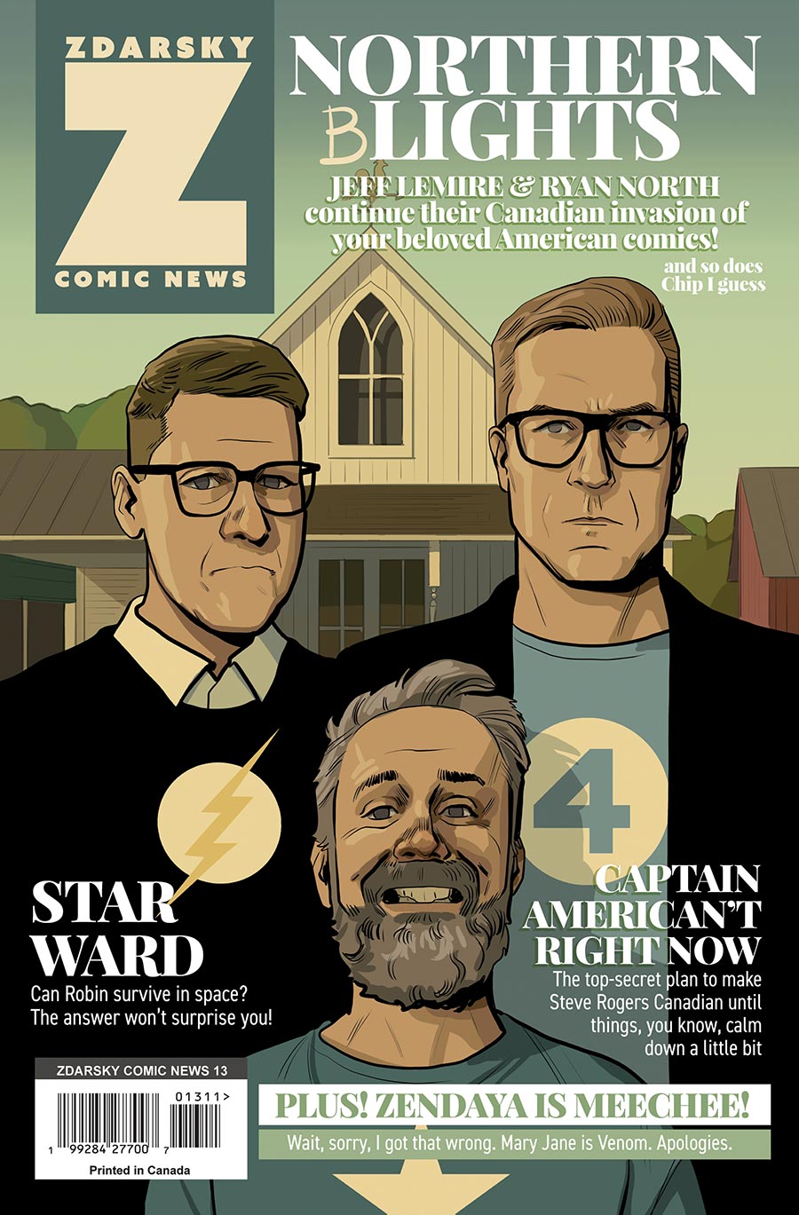 Zdarsky Comic News #13 - FREE - Limit 1 Per Customer