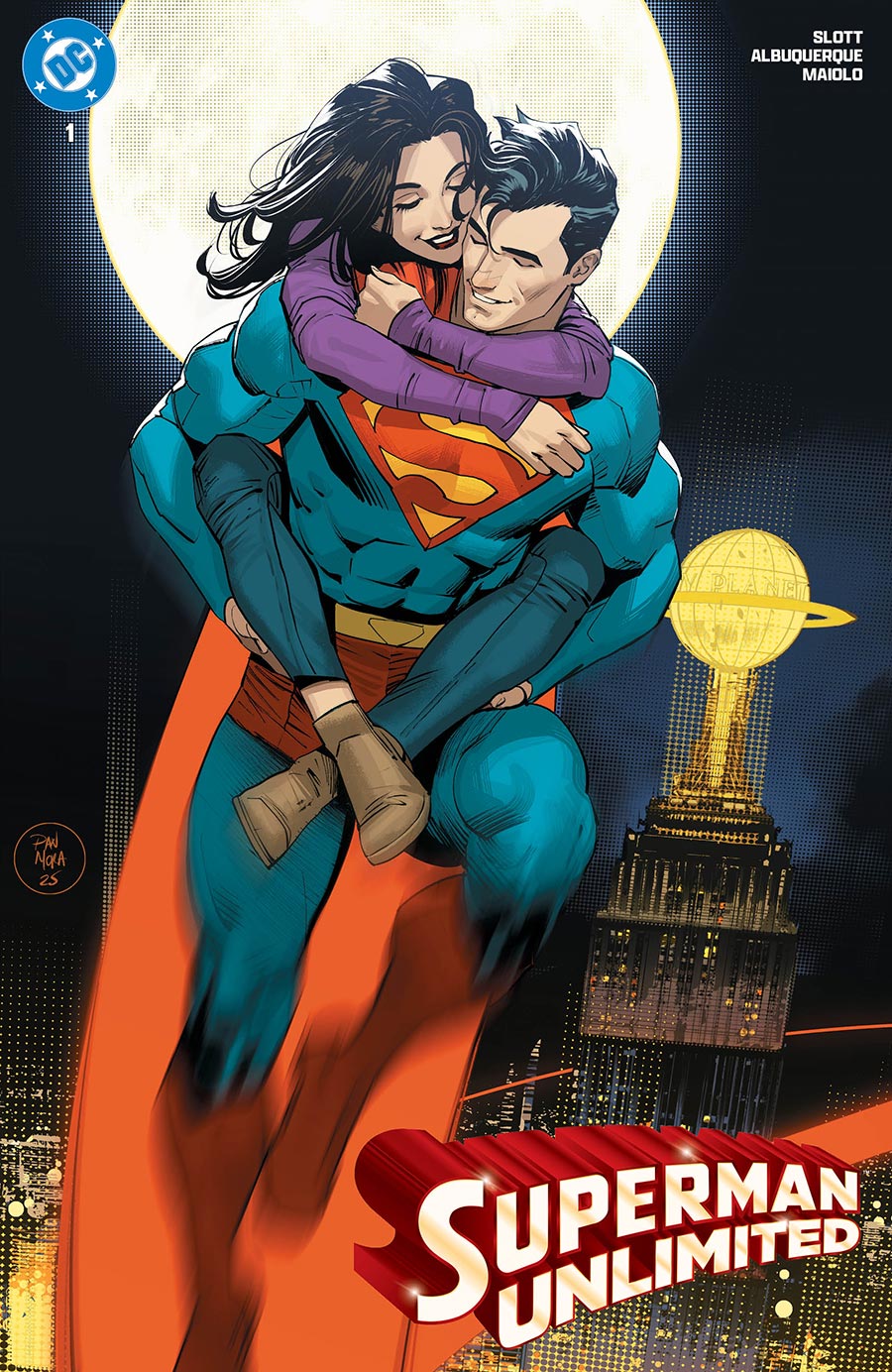 Superman Unlimited #1  Midtown Exclusive Dan Mora Variant Cover (DC All In)