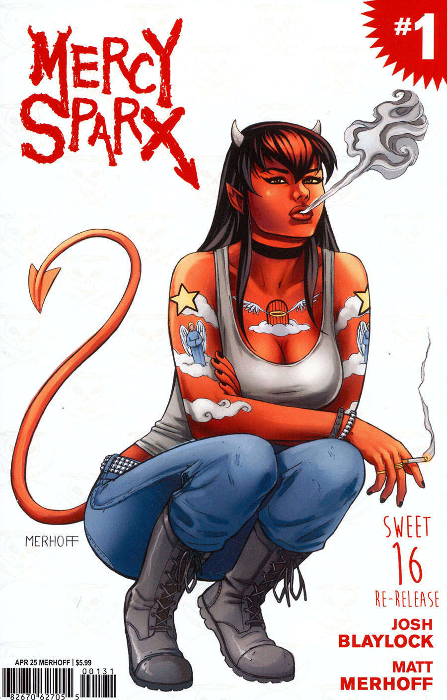 Mercy Sparx Sweet 16 Re-Release #1 (One Shot) Cover B Variant Matt Merhoff Cover