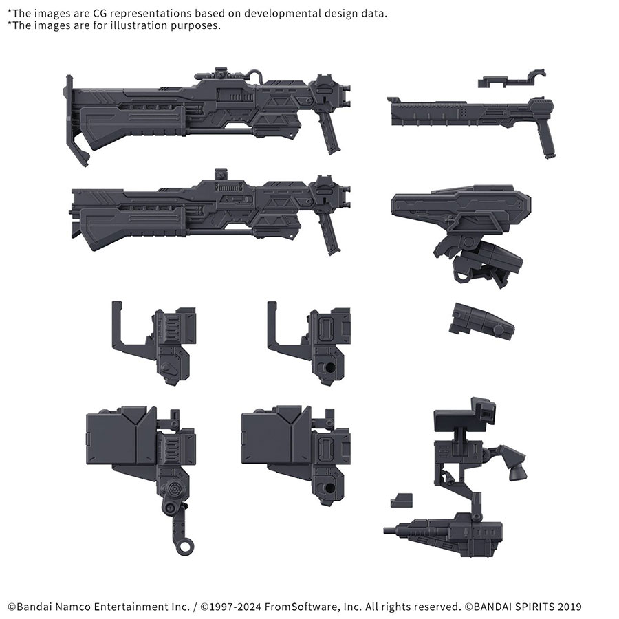30 Minutes Missions Armored Core VI Fires Of Rubicon Option Parts Kit #03 Weapon Set 03