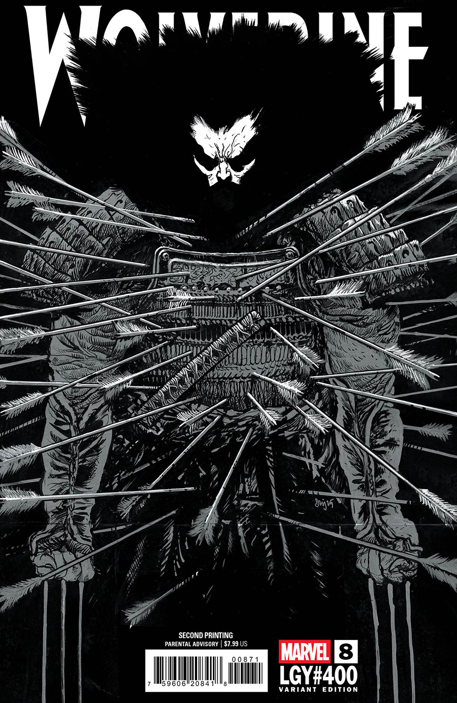 Wolverine Vol 8 #8 Cover H 2nd Ptg Daniel Warren Johnson Variant Cover (#400)