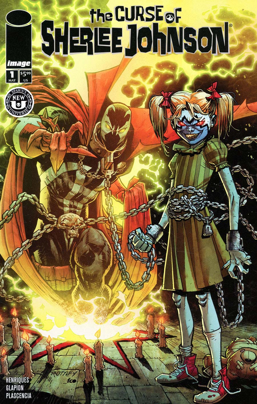 Curse Of Sherlee Johnson #1 Cover E Incentive Ryan Ottley Variant Cover (Spawn Universe)