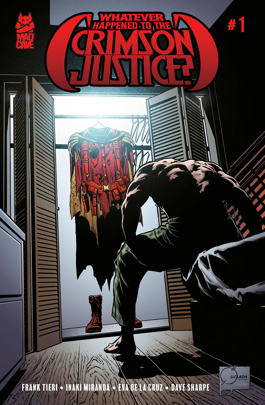Whatever Happened To The Crimson Justice #1 Cover C Variant Joe Quesada Cover
