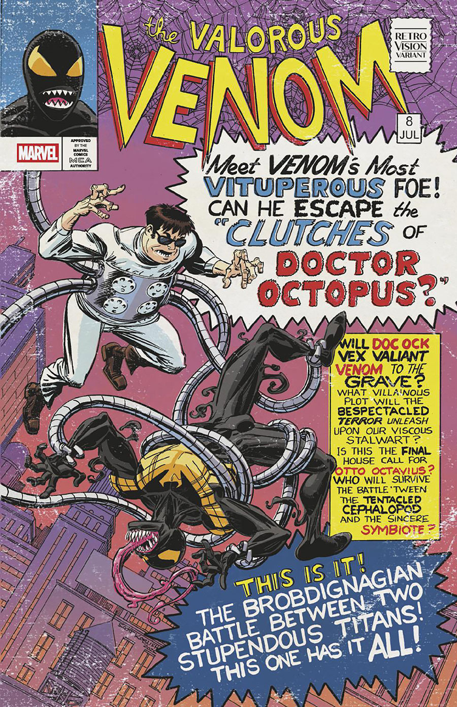 All-New Venom #8 Cover B Variant Scott Koblish Retro Vision Cover