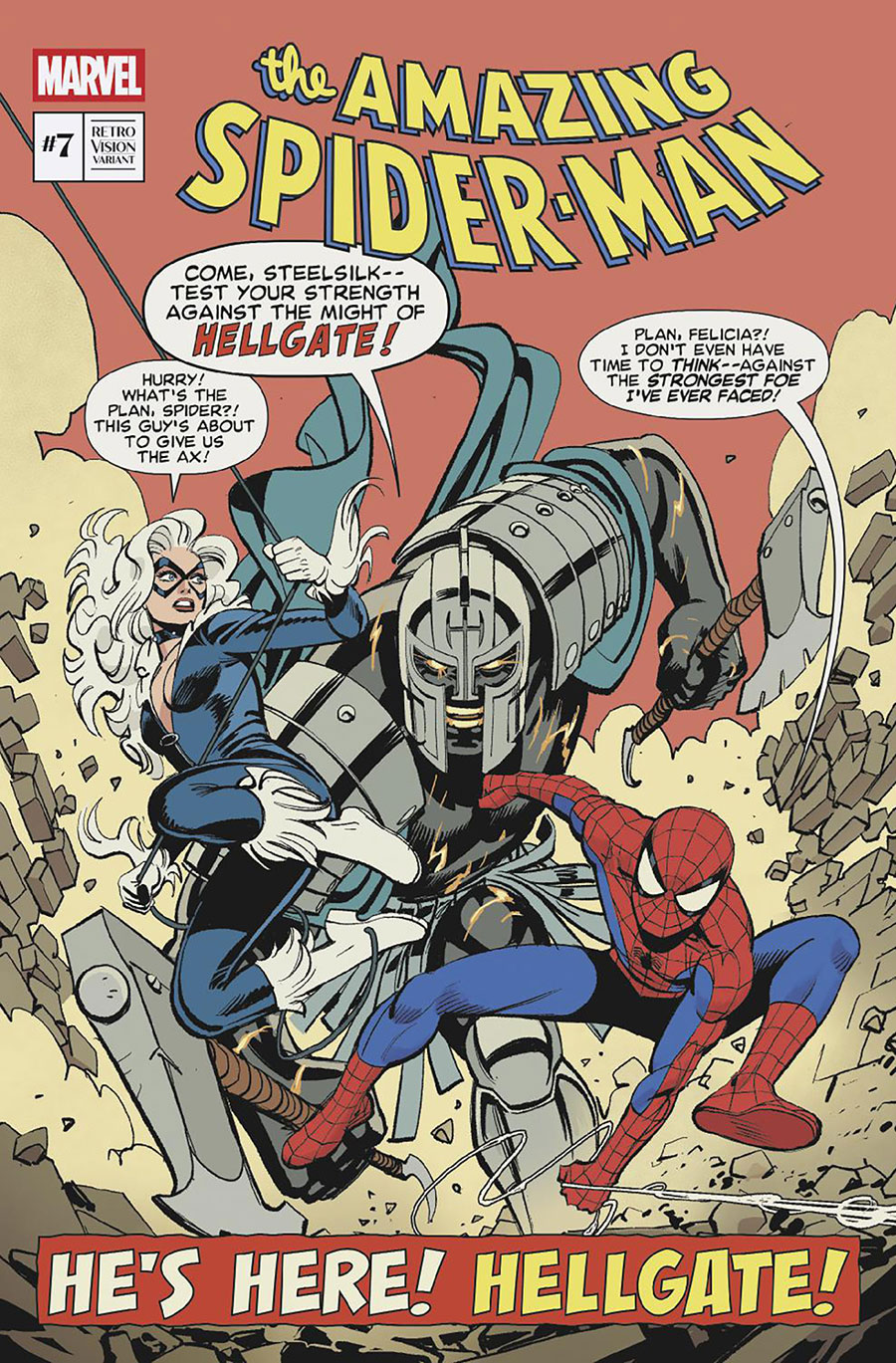 Amazing Spider-Man Vol 7 #7 Cover C Variant Leonardo Romero Retro Vision Cover