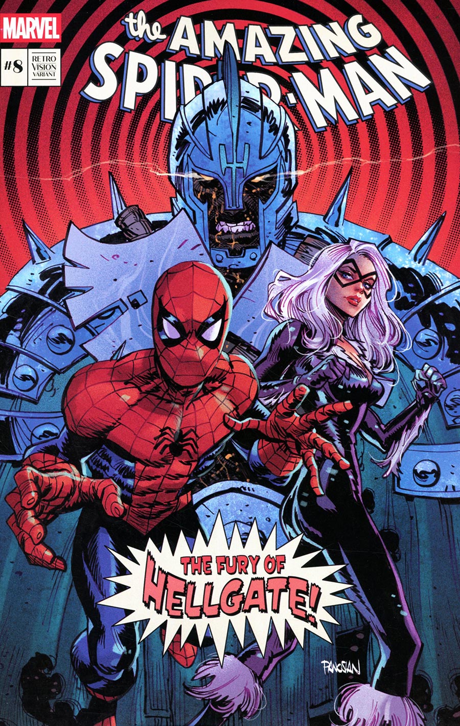 Amazing Spider-Man Vol 7 #8 Cover C Variant Dan Panosian Retro Vision Cover