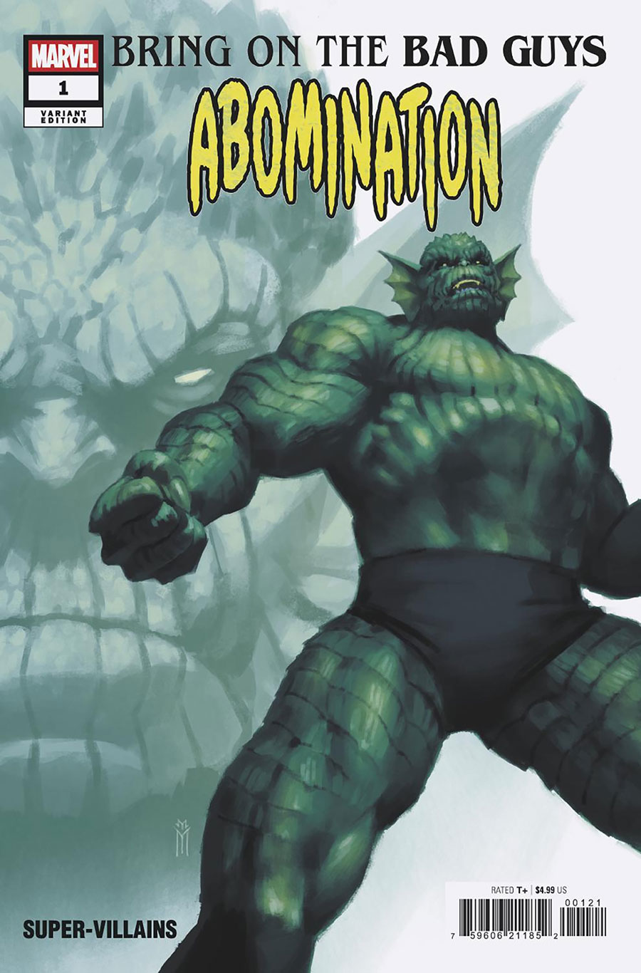 Bring On The Bad Guys Abomination #1 (One Shot) Cover C Variant Miguel Mercado Cover