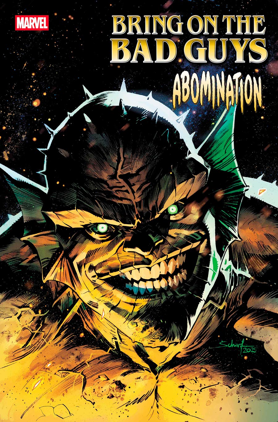 Bring On The Bad Guys Abomination #1 (One Shot) Cover E Variant Jonas Scharf Cover