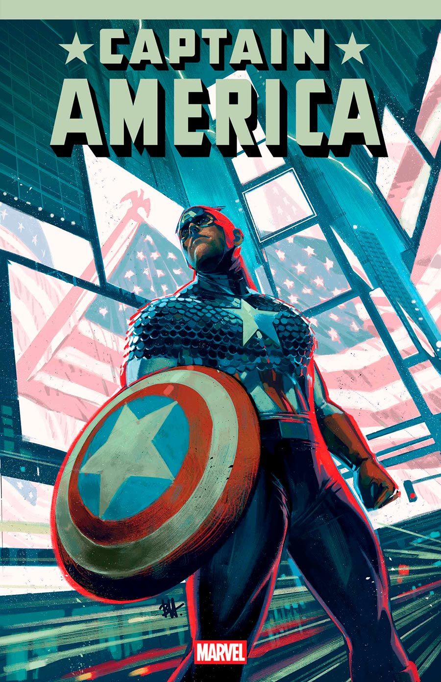Captain America Vol 11 #1 Cover A Regular Ben Harvey Cover