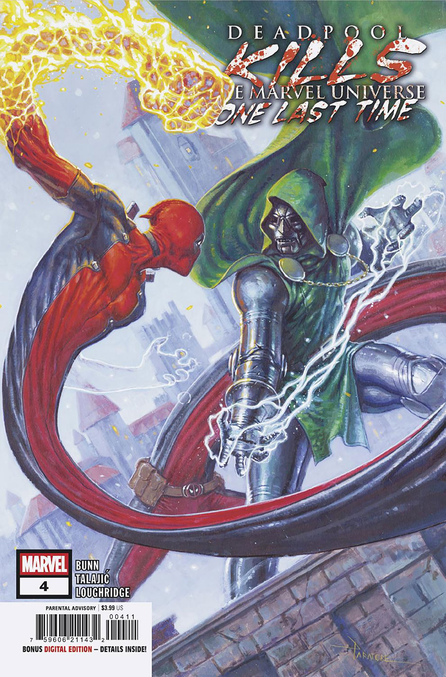 Deadpool Kills The Marvel Universe One Last Time #4 Cover A Regular Davide Paratore Cover