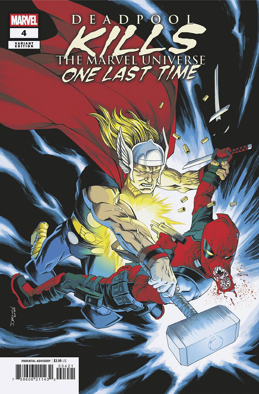 Deadpool Kills The Marvel Universe One Last Time #4 Cover B Variant Declan Shalvey Cover
