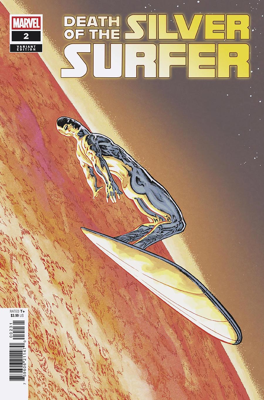 Death Of The Silver Surfer #2 Cover C Variant Aaron Kuder Cover