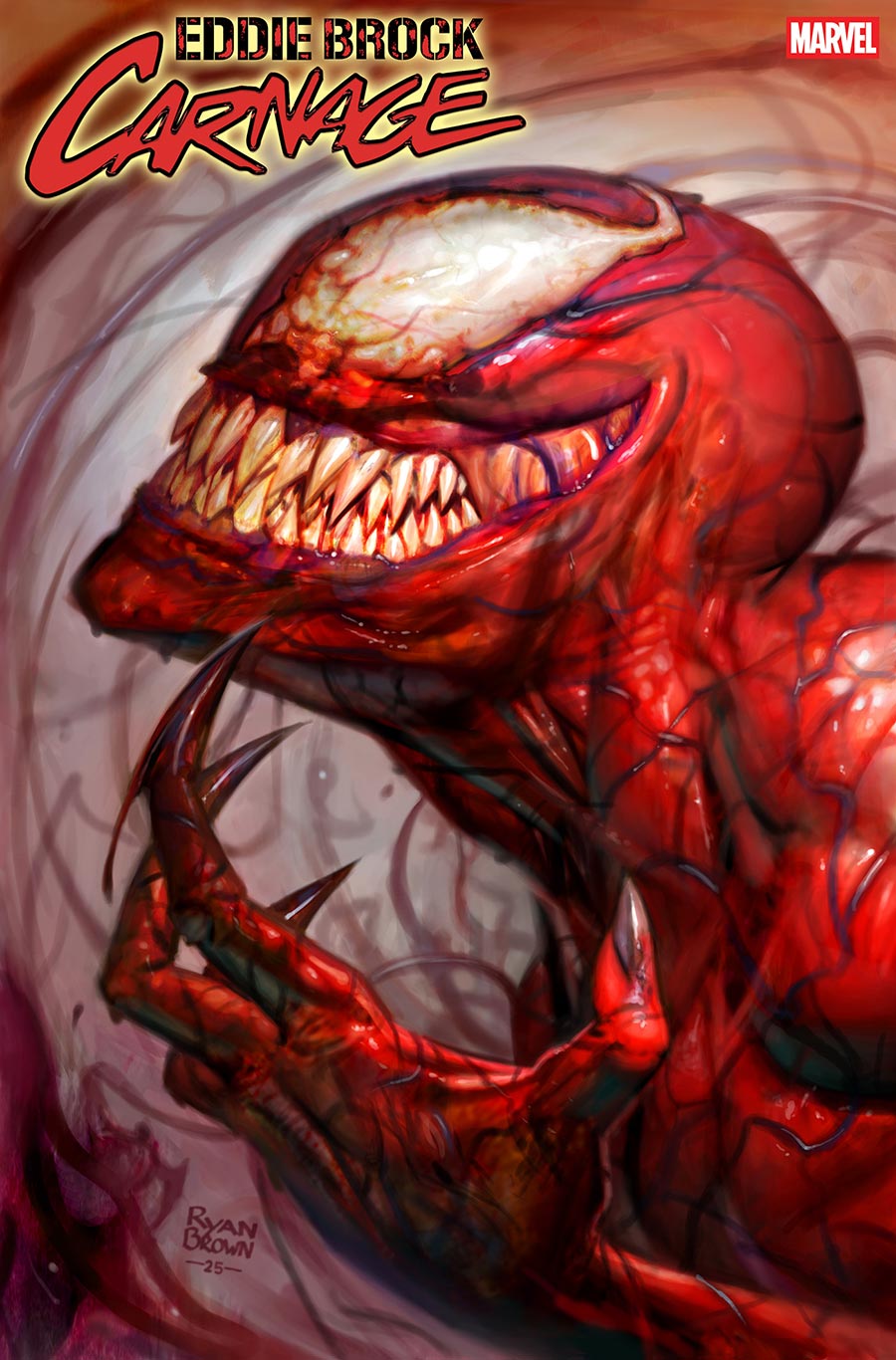 Eddie Brock Carnage #6 Cover C Variant Ryan Brown Cover