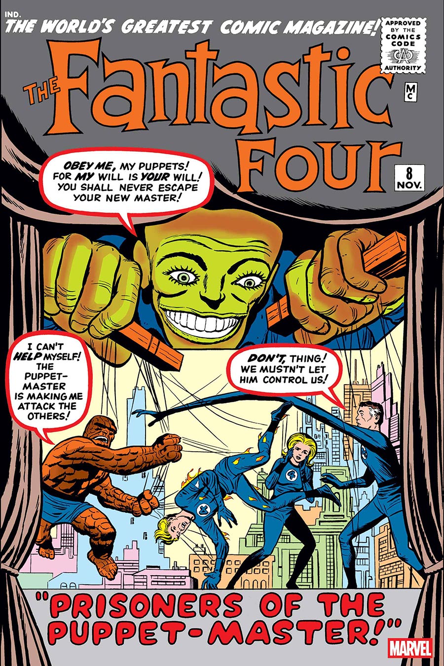 Fantastic Four #8 Cover B Facsimile Edition Regular Jack Kirby Cover
