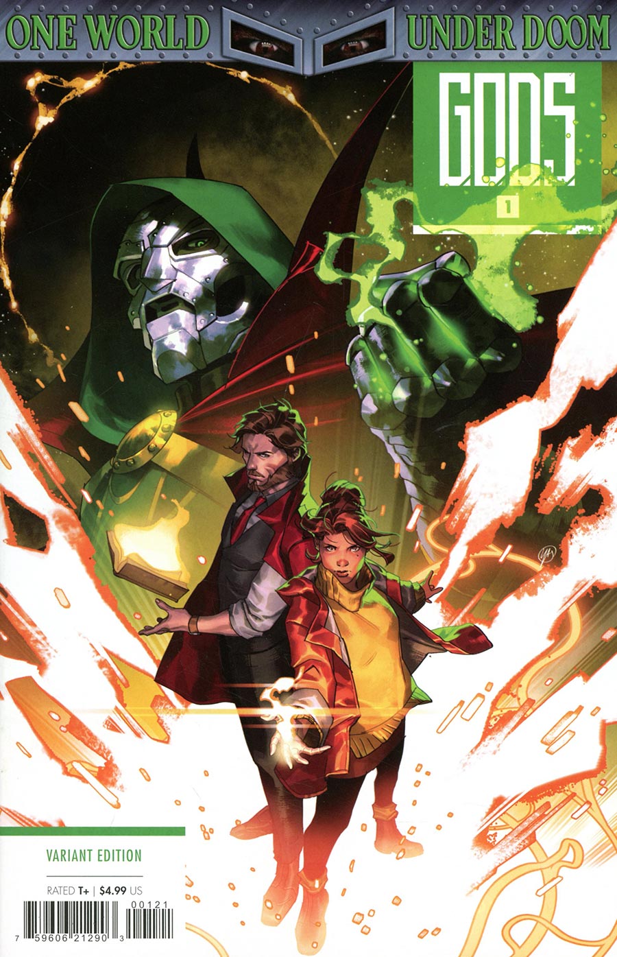G.O.D.S. One World Under Doom #1 (One Shot) Cover B Variant Yasmine Putri Cover (One World Under Doom Tie-In)