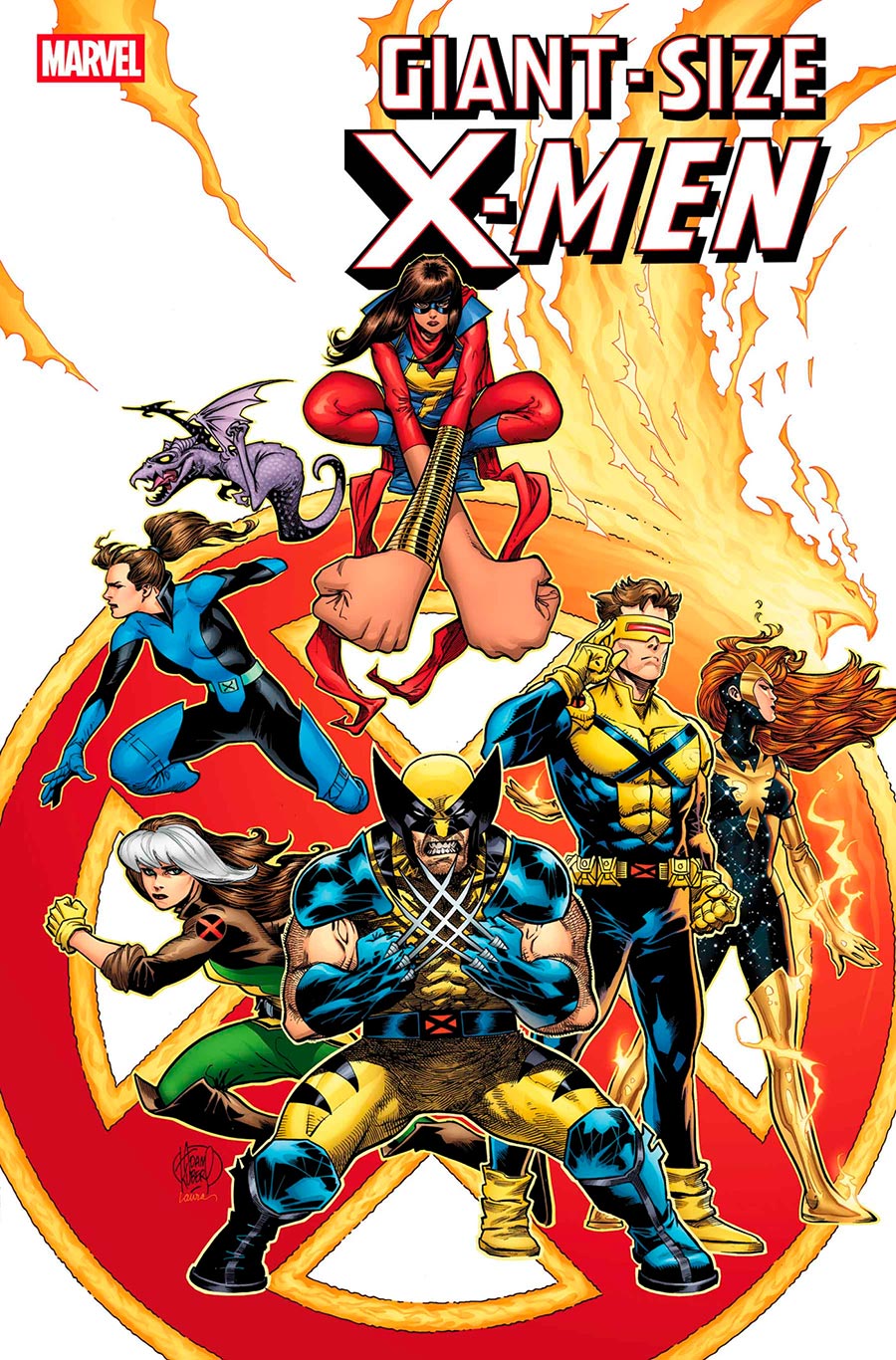 Giant-Size X-Men (2025) #2 Cover A Regular Adam Kubert Cover (Giant-Size X-Men 50th Anniversary Part 5)