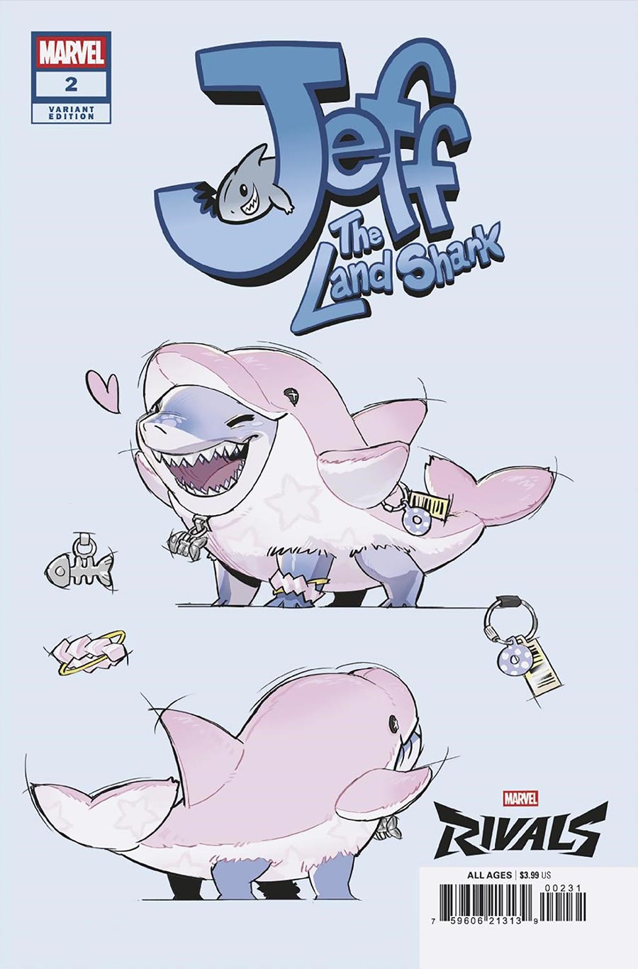 Jeff The Land Shark #2 Cover B Variant NETEASE Games Marvel Rivals Cover