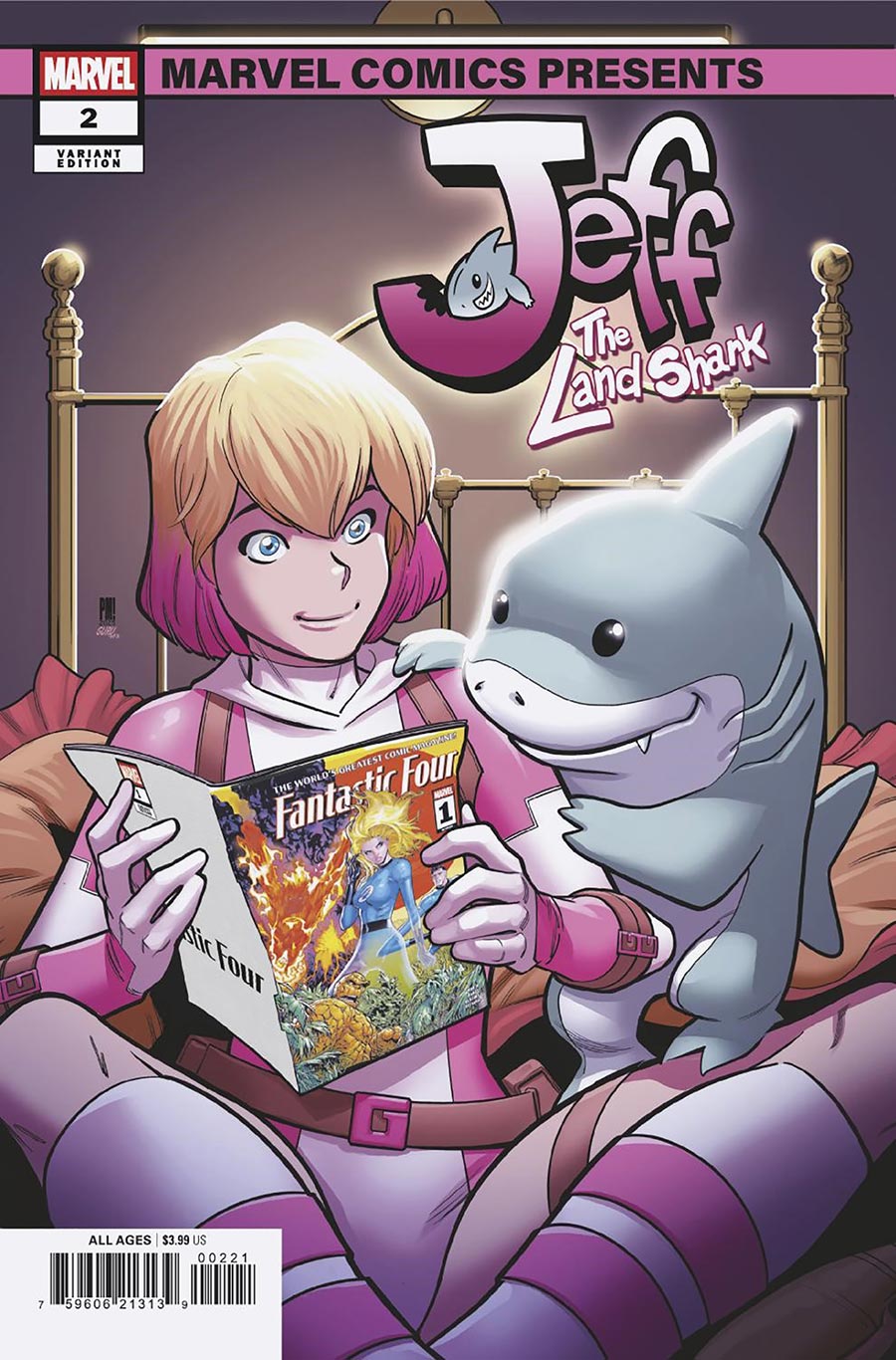 Jeff The Land Shark #2 Cover C Variant Paco Medina Marvel Comics Presents Cover