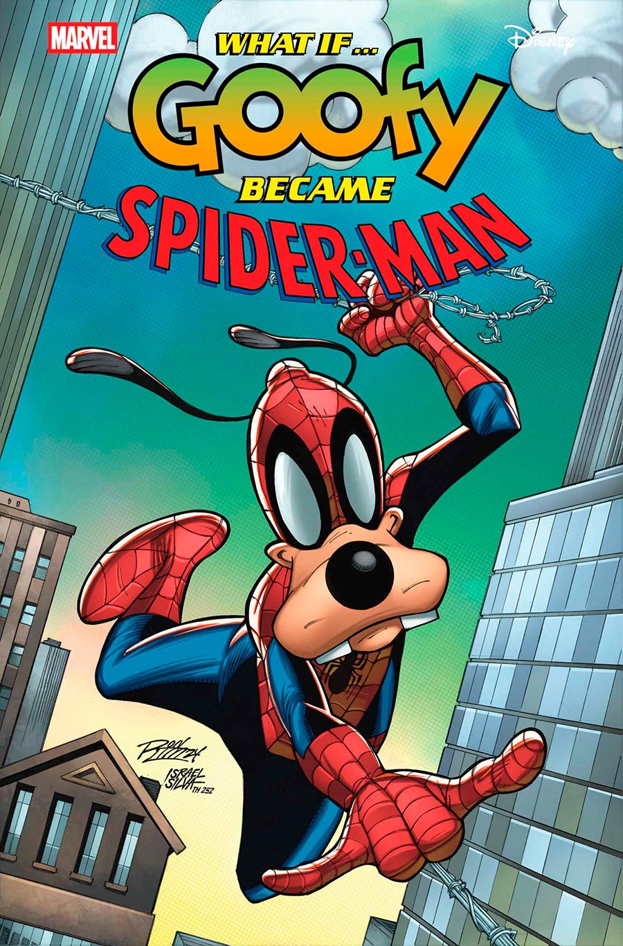 Marvel & Disney What If Goofy Became Spider-Man #1 (One Shot) Cover B Variant Ron Lim Cover