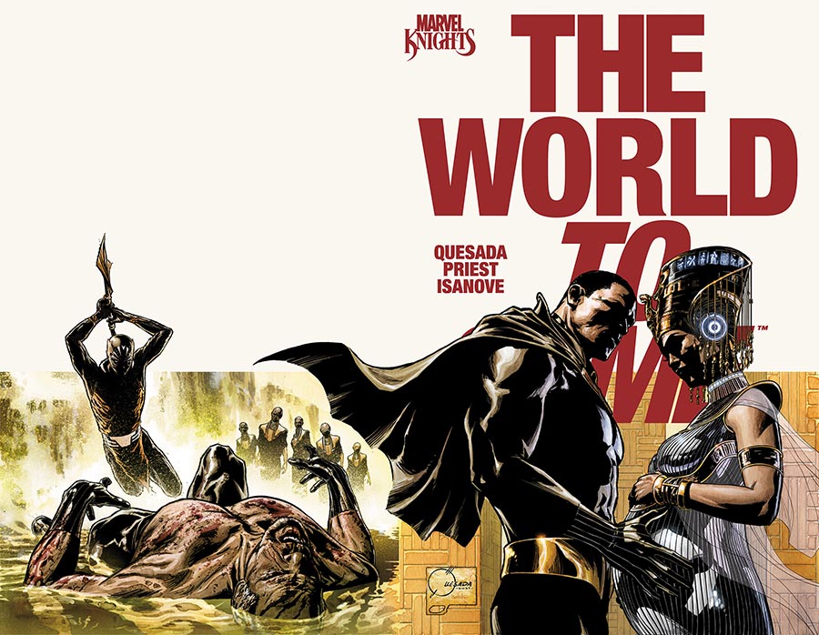 Marvel Knights The World To Come #2 Cover A Regular Joe Quesada Wraparound Cover