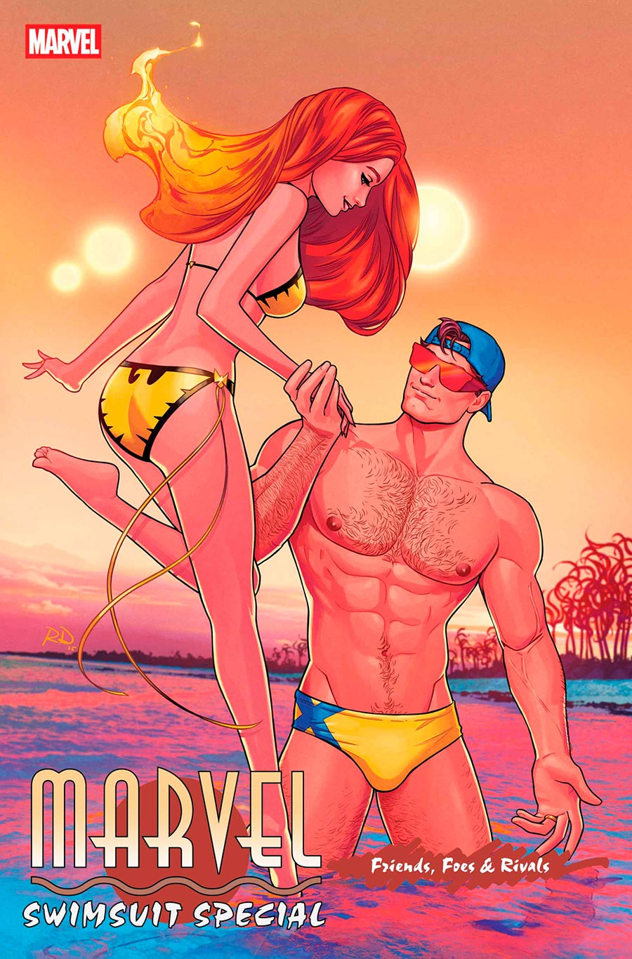 Marvel Swimsuit Special Friends Foes & Rivals #1 (One Shot) Cover C Variant Russell Dauterman Cover