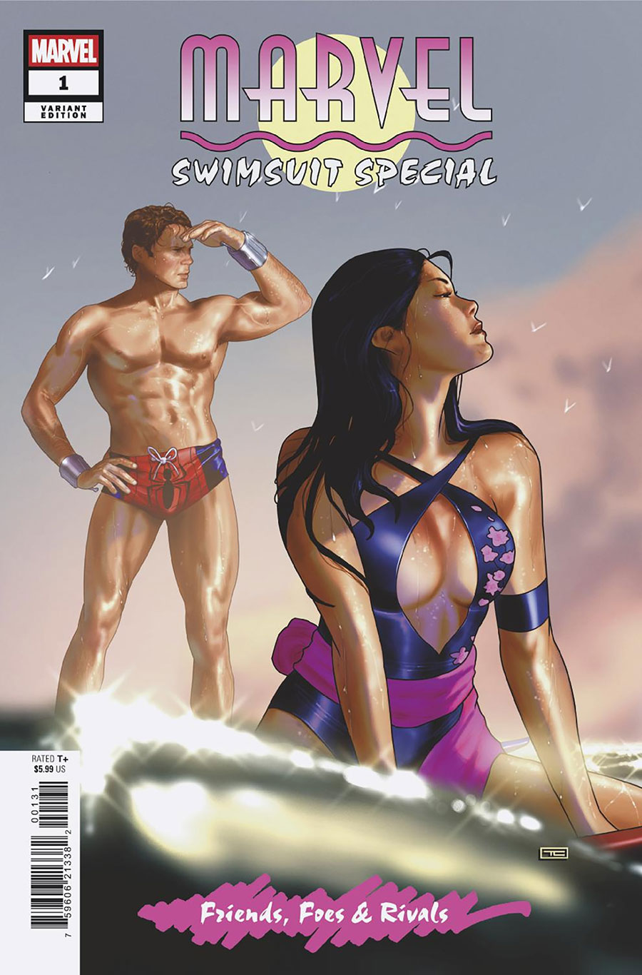 Marvel Swimsuit Special Friends Foes & Rivals #1 (One Shot) Cover D Variant Taurin Clarke Cover