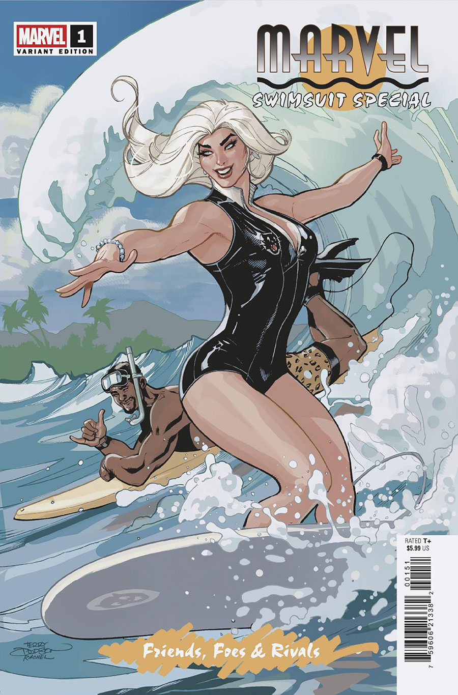 Marvel Swimsuit Special Friends Foes & Rivals #1 (One Shot) Cover F Variant Terry Dodson Cover