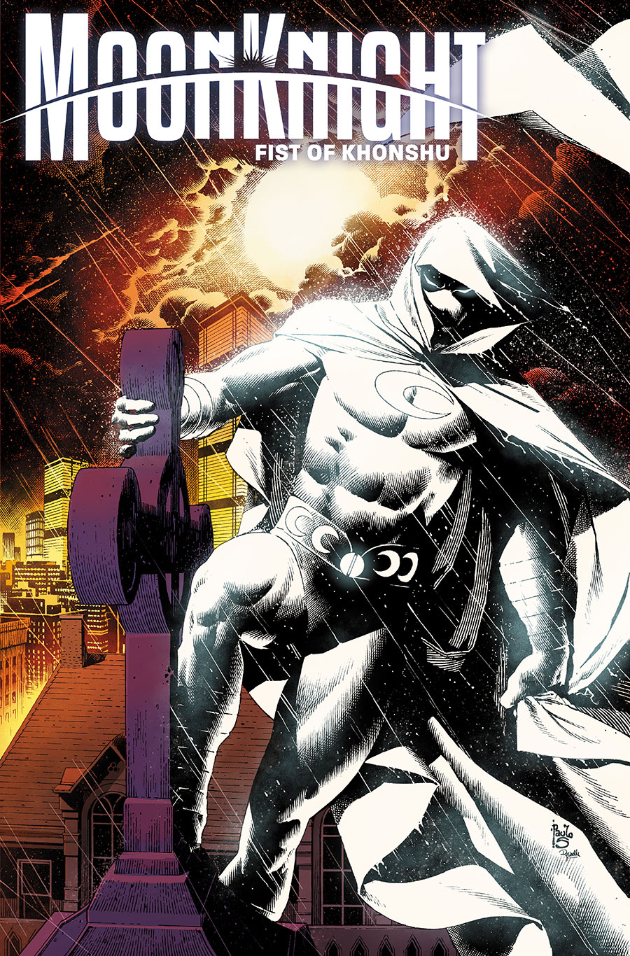 Moon Knight Fist Of Khonshu #10 Cover B Variant Paulo Siqueira Retro Vision Cover (#250)