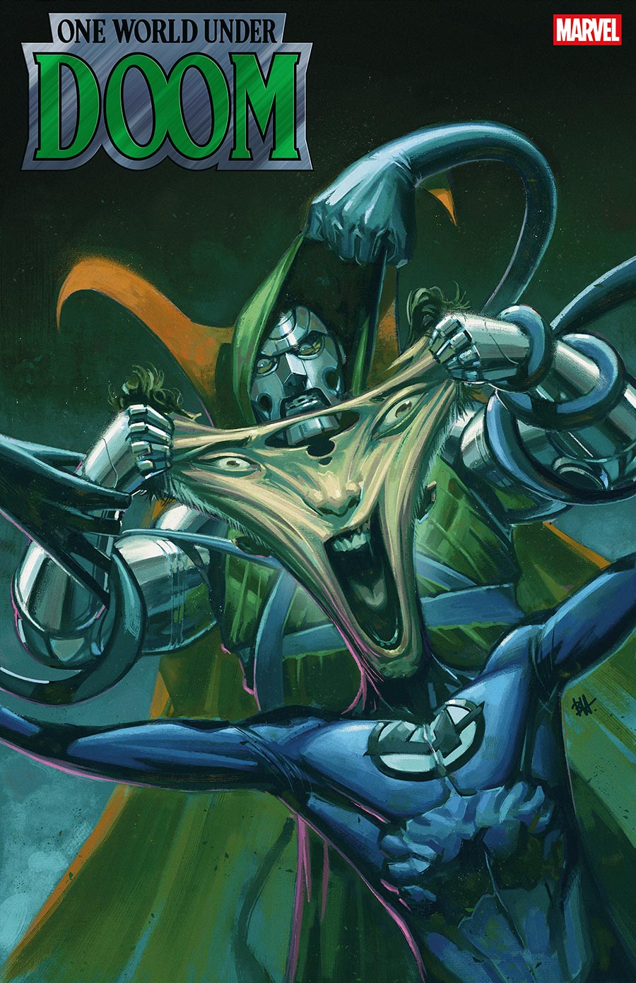 One World Under Doom #6 Cover A Regular Ben Harvey Cover
