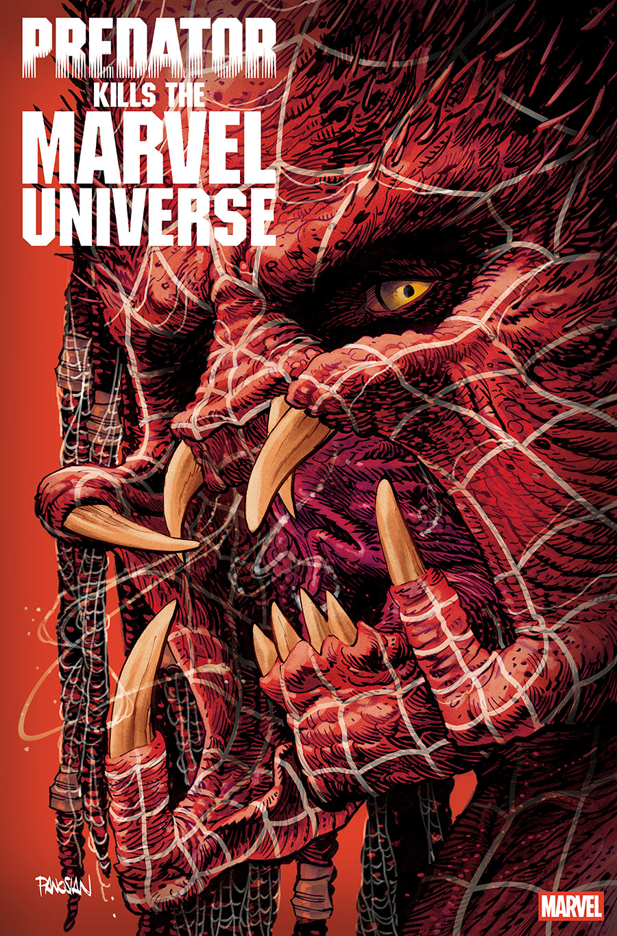 Predator Kills The Marvel Universe #1 Cover D Variant Dan Panosian Cover