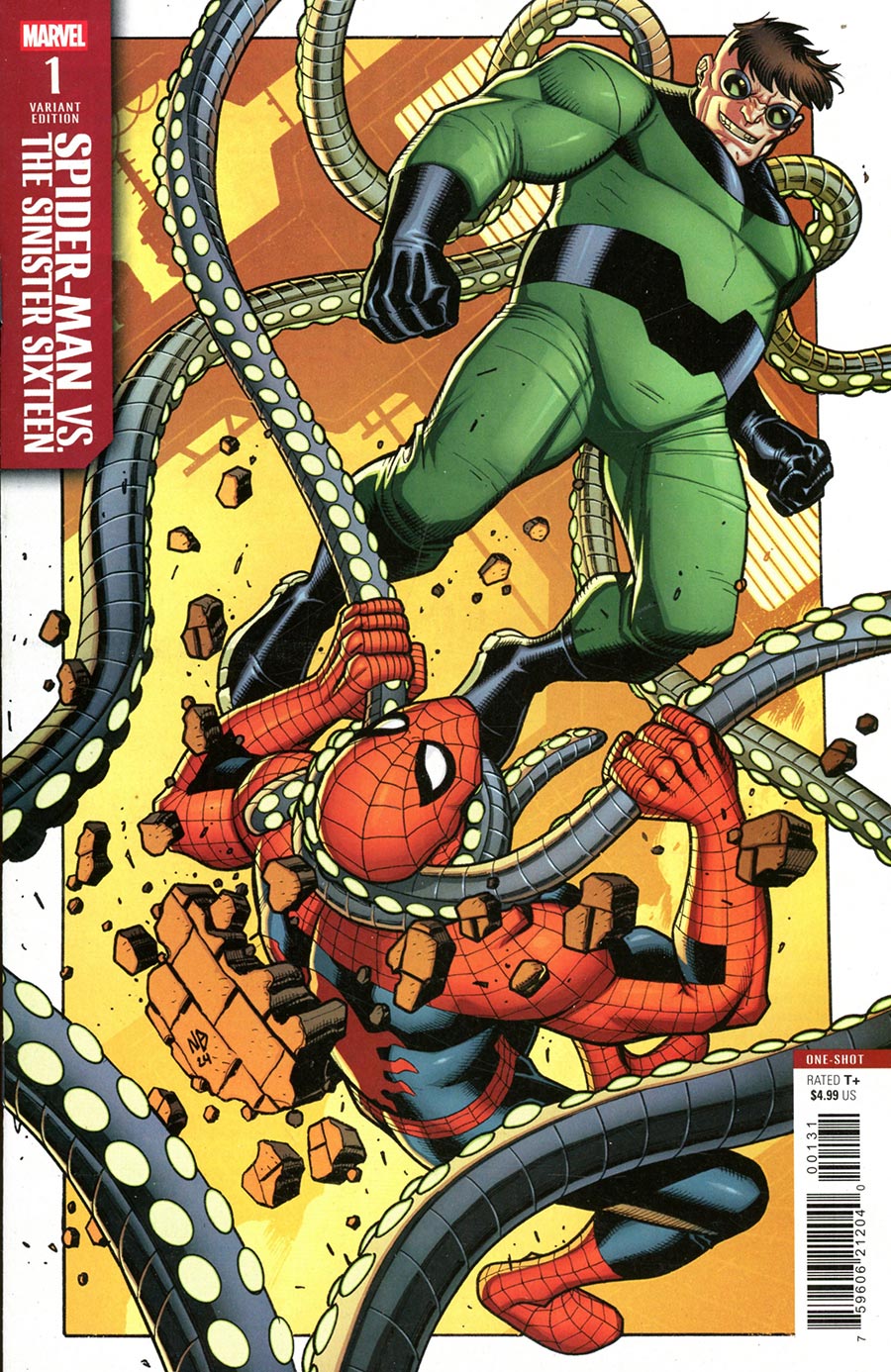 Spider-Man vs The Sinister Sixteen #1 (One Shot) Cover C Variant Nick Bradshaw Cover