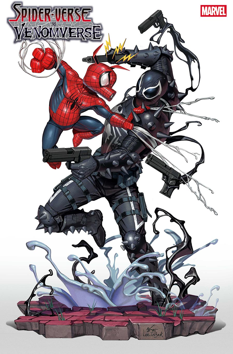Spider-Verse vs Venomverse #3 Cover B Variant Inhyuk Lee Cover