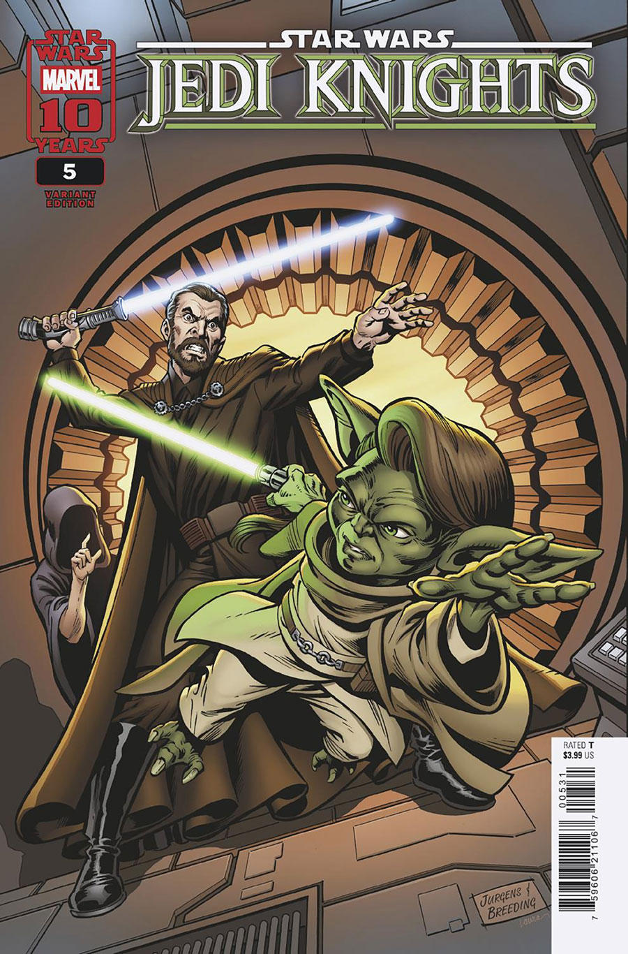Star Wars Jedi Knights #5 Cover B Variant Dan Jurgens Classic Homage Cover