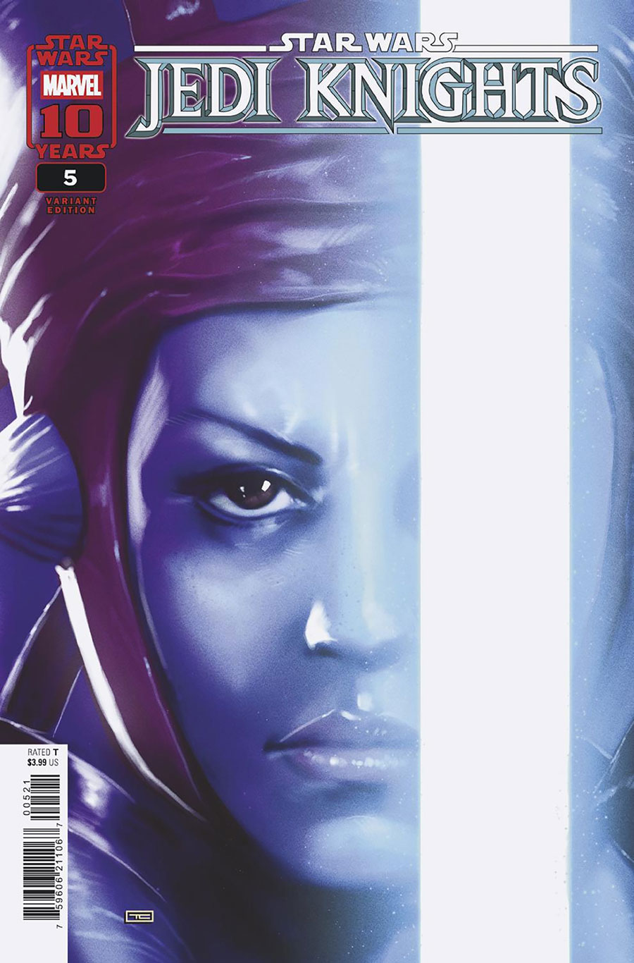 Star Wars Jedi Knights #5 Cover C Variant Taurin Clarke Lightsaber Cover