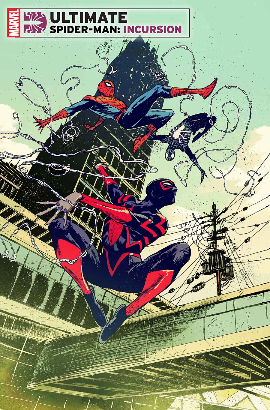 Ultimate Spider-Man Incursion #2 Cover C Variant Sanford Greene Cover