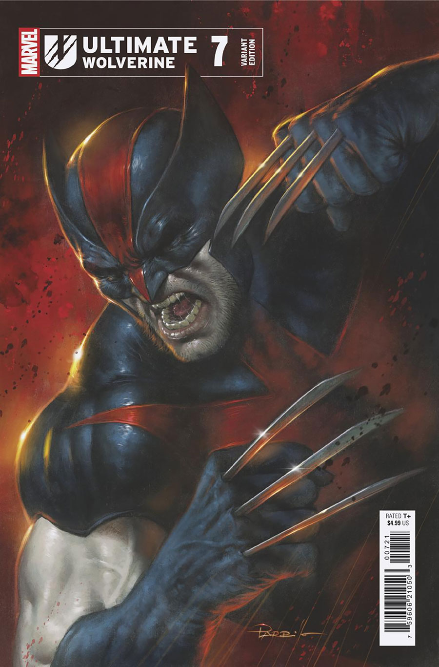 Ultimate Wolverine #7 Cover B Variant Lucio Parrillo Cover